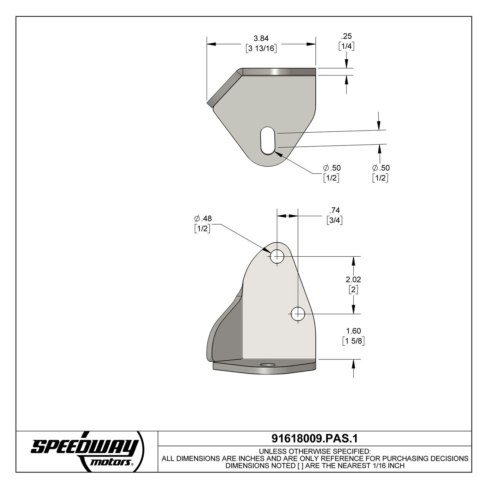 Big Block Chevy to 1955-57 Chevy Engine Mounts