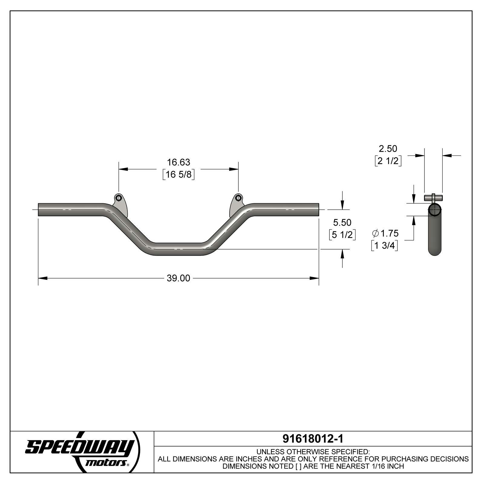 S/B, B/B or 90 Degree V6 Chevy Crossmember Mount