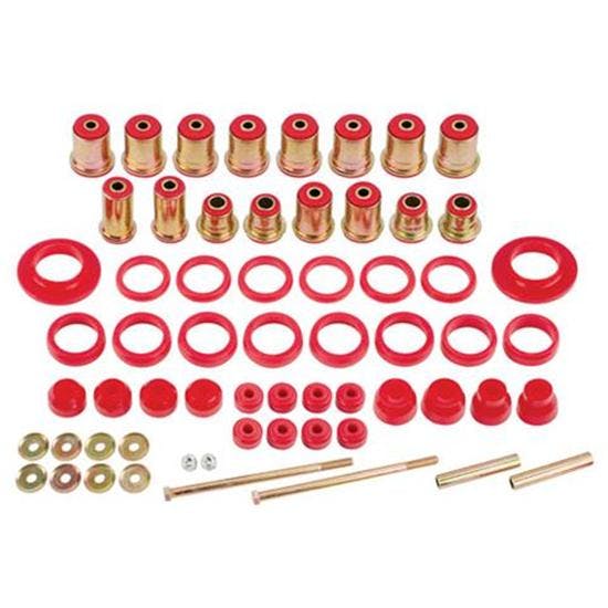 Energy Suspension 3.18110R Red Urethane Bushing Kit 1978-88 A/G-Body