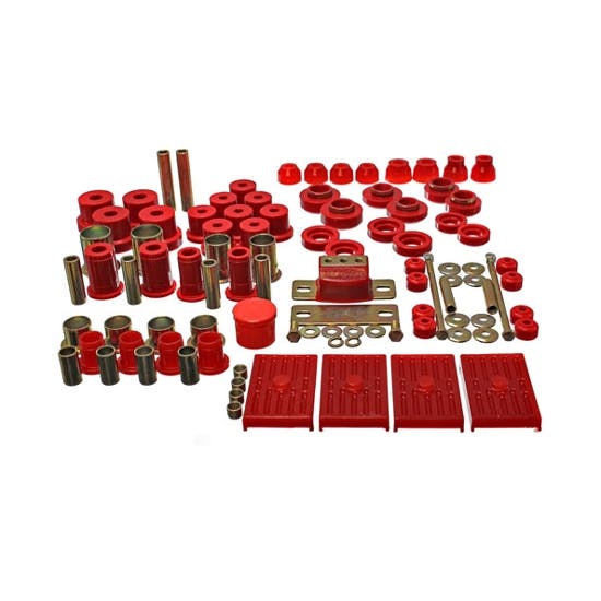 Energy Suspension 3.18118R Polyurethane Bushing Kit, Multi-Leaf