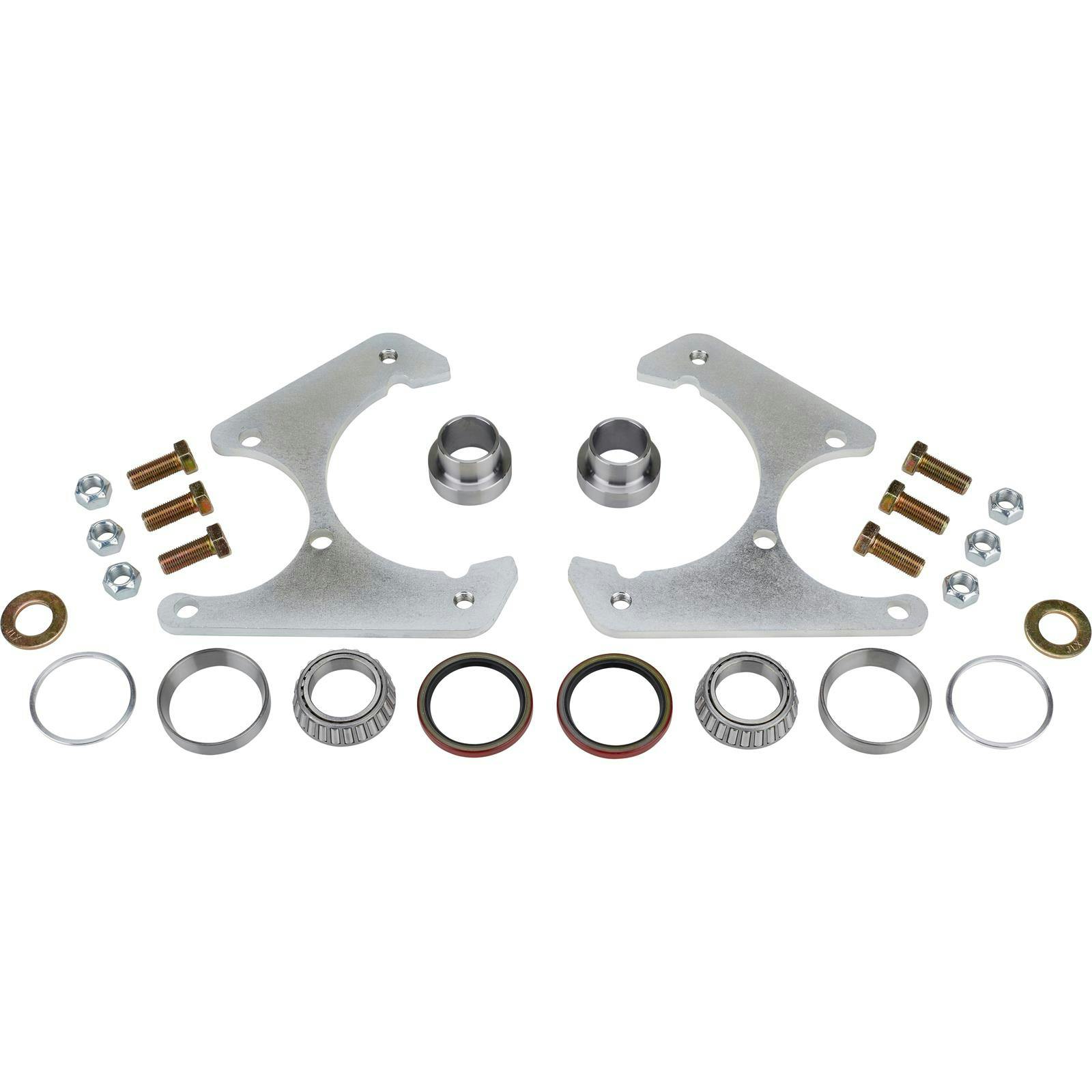 Disc Brake Bracket Kit for 1937-48 Ford Spindles, Big GM Caliper