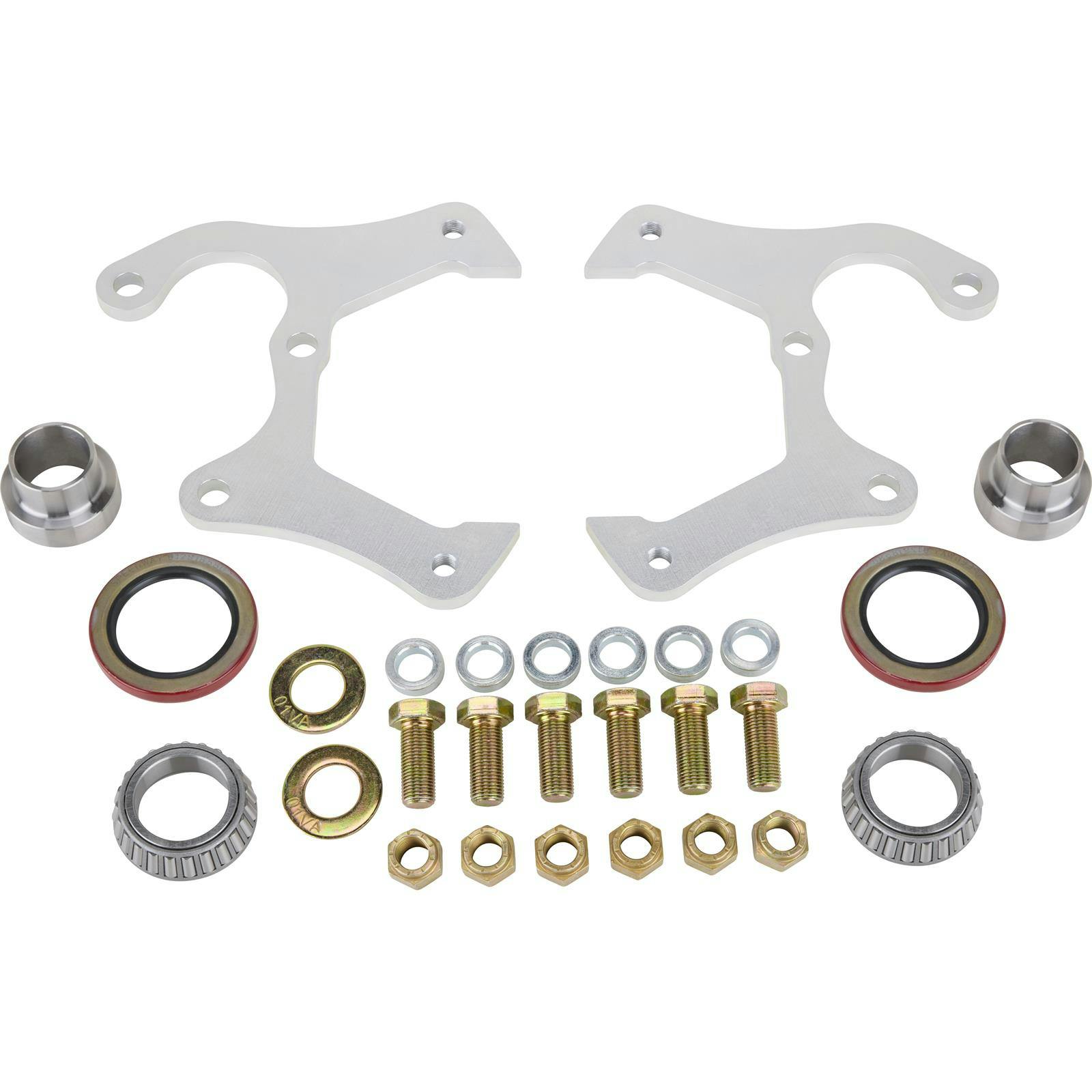 Basic Disc Brake Kit, 1969-77 GM Caliper to Ford Spindle, 5 on 4-1/2In