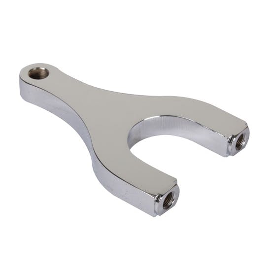 Ford Upper Steering Arm, Chrome, 6-1/4 Inch, 5/8 Hole