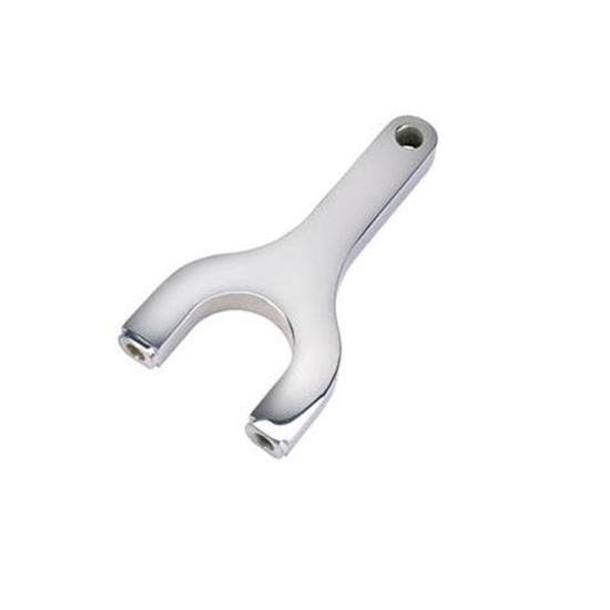 Ford Upper Steering Arm, Chrome, 7-3/4 Inch, Tapered