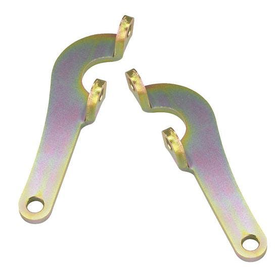 Speedway Ford Spindle Flat Tie Rod Steering Arms, Plain