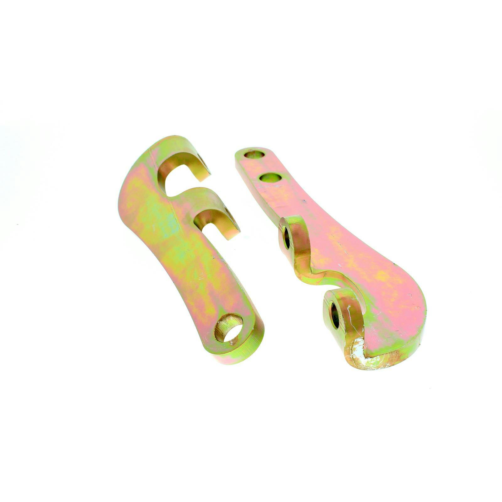 Speedway Chevy Spindle Flat Plate Steering Arms, Plain