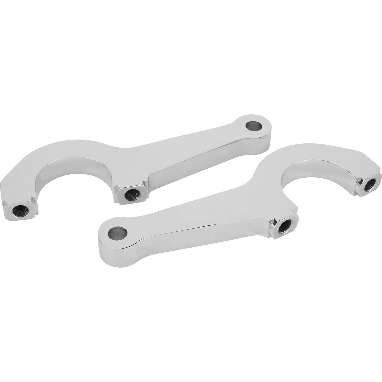 Ford Lower Tie Rod Steering Arms, Chrome, Tapered