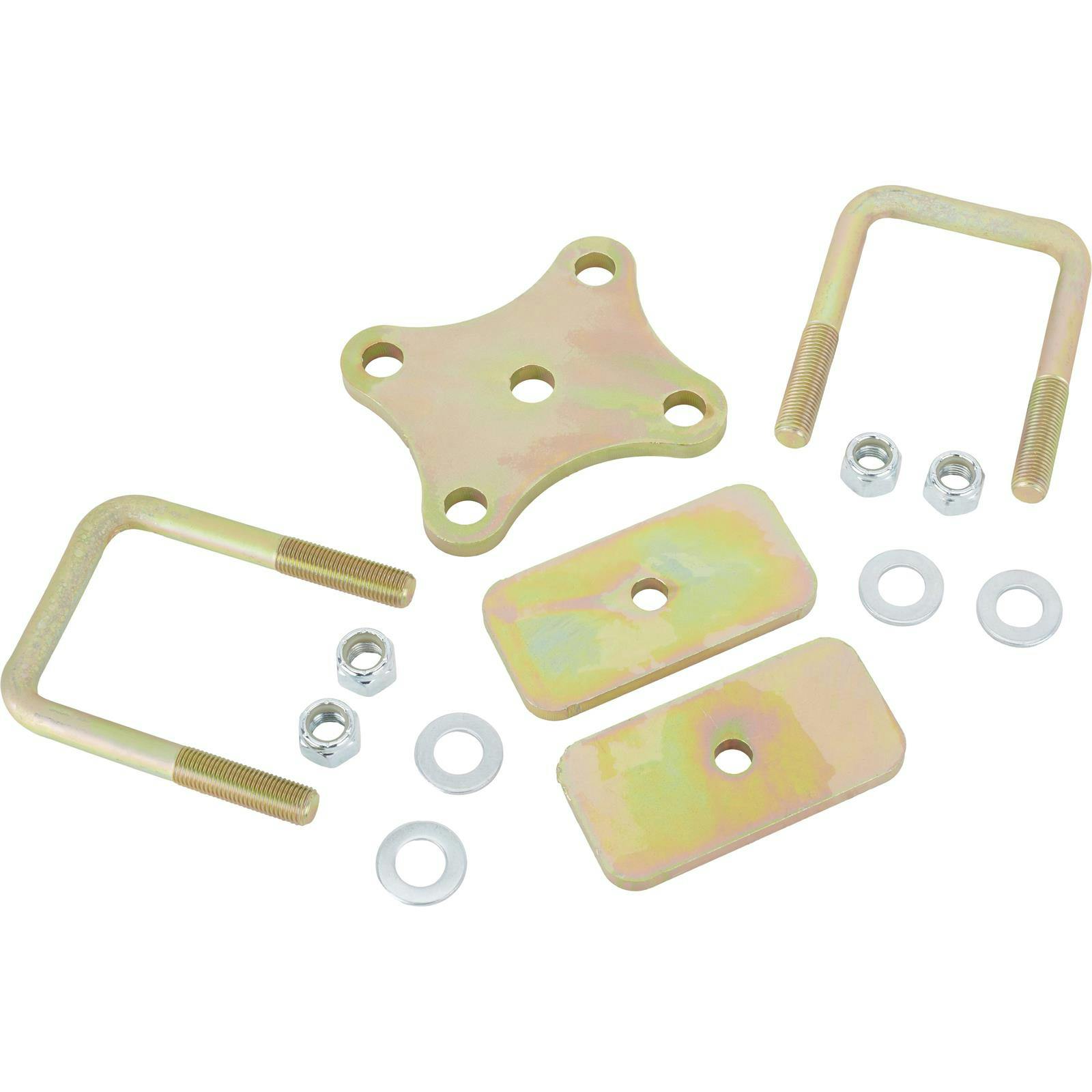 Ford Model T - 1934 Front Spring U-Bolt Kit, Plain Steel