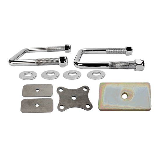 Ford Model T - 1934 Front Spring U-Bolt Kit, Chrome