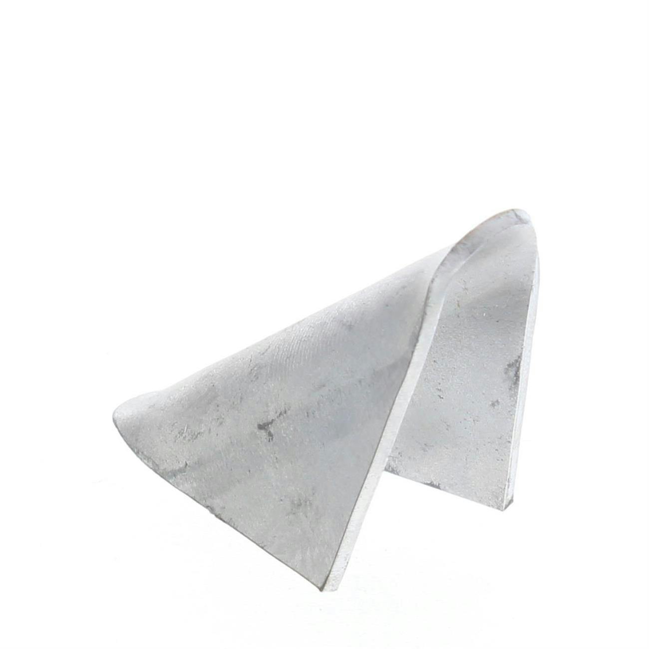 Schnee® Sprint Car Aero Spud Gussets, Small Top Wing Spud