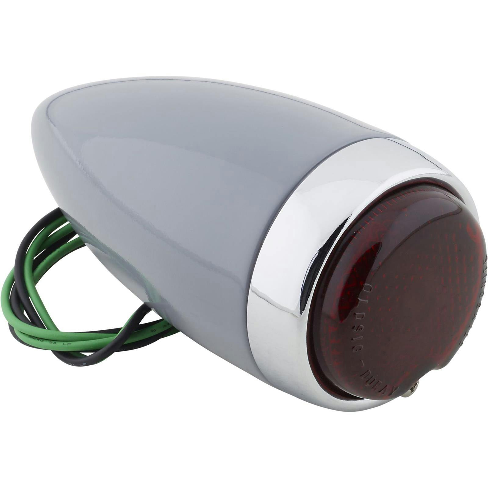 Incandescent Tail Light Assembly, Gray Housing, 1939 Chevy