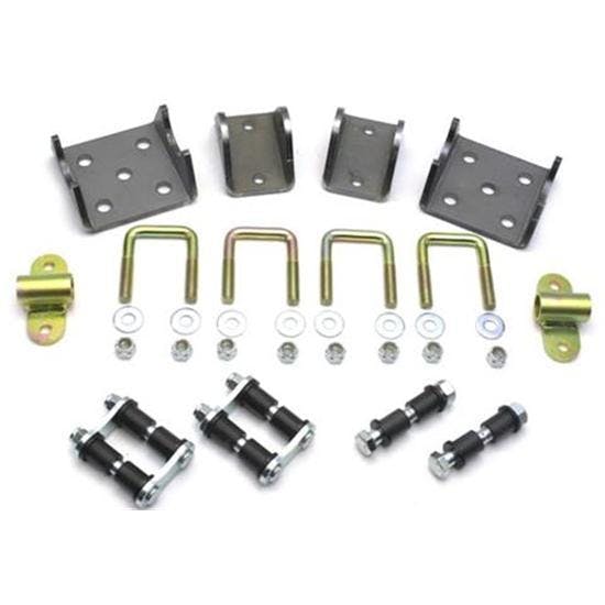 Custom Length Chevy Universal Straight Axle Kit, Semi Elliptical