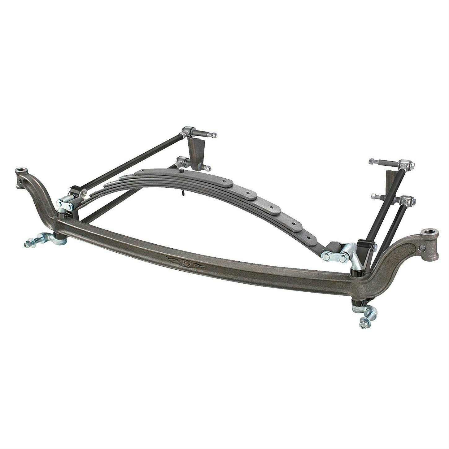 Plain 1932-34 Ford 4-Bar I-Beam Axle Kit, Ford Spindle