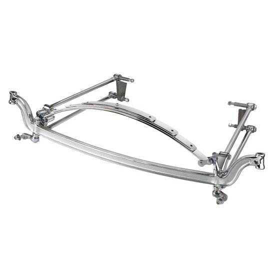 Model A 4-Bar I-Beam Axle Kit for Ford Spindles, Chrome