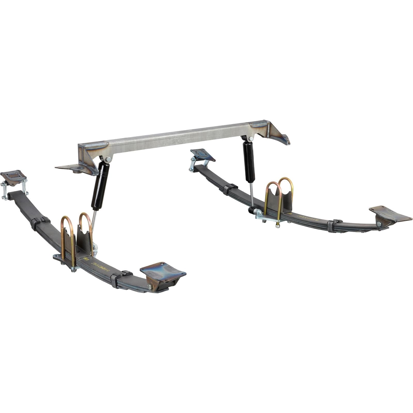 1937-39 Chevy Car Leaf Spring Rear Suspension Kit, 2-in Drop