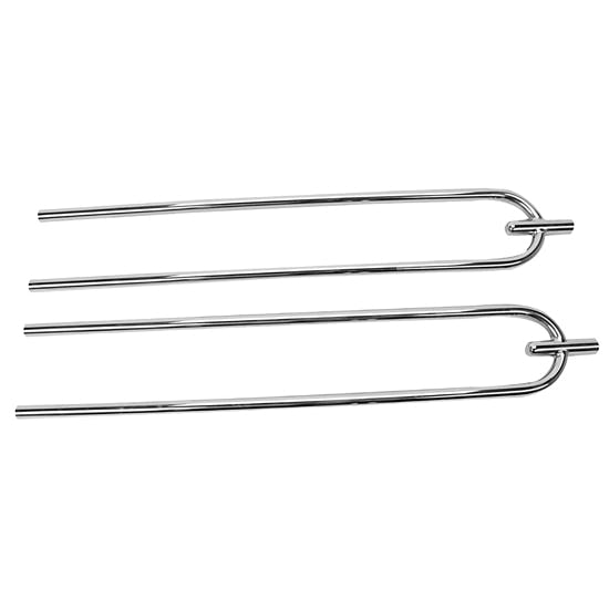 Curtis-Style Radius Rods, 36 Inch, Polished Stainless Steel