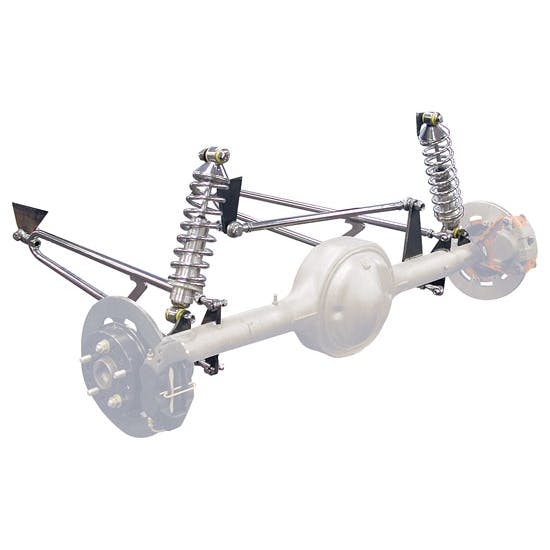 Deluxe Coil-Over Rear Suspension Kit, Chrome