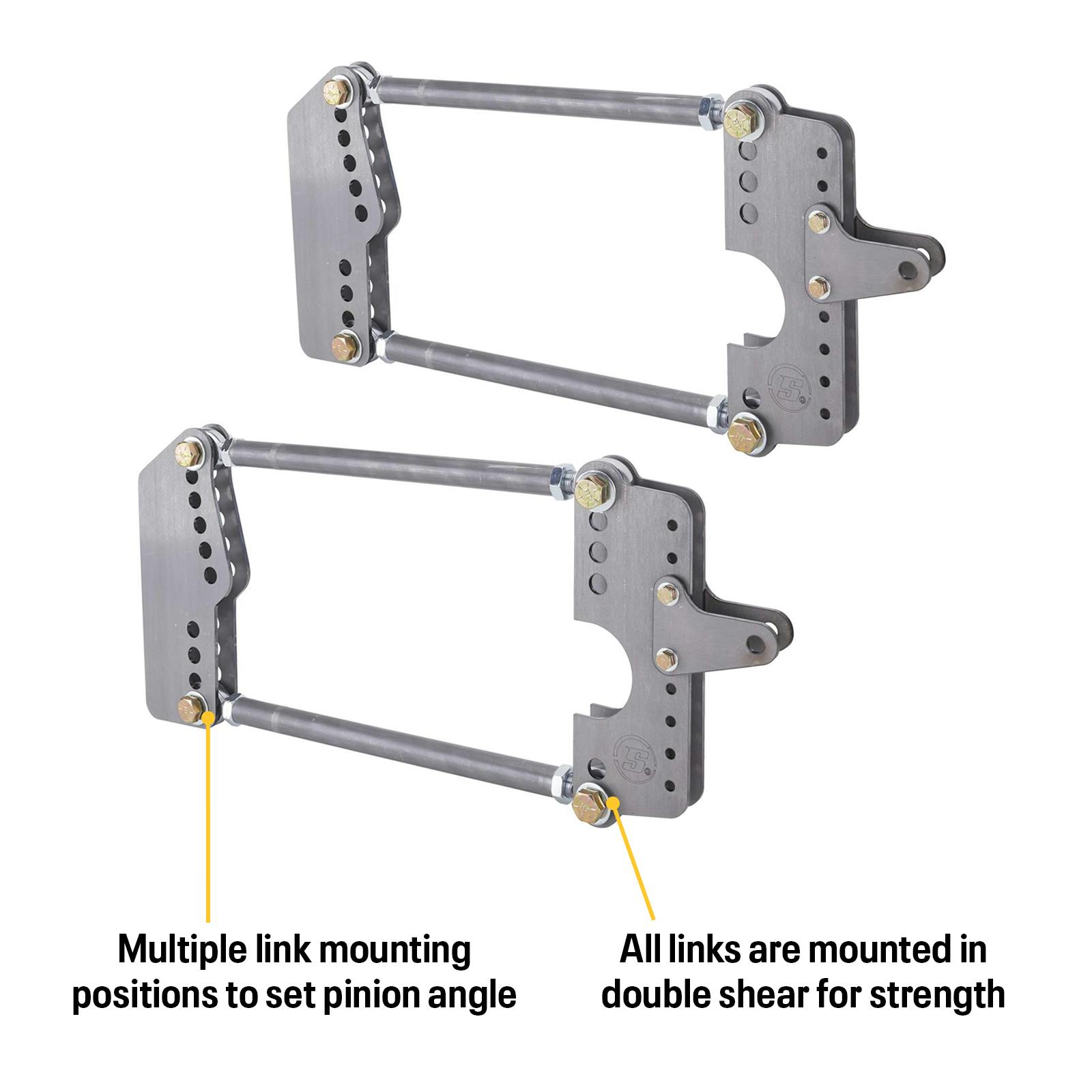 Universal Drag Race H.D. Parallel 4-Link Rear Suspension Kit