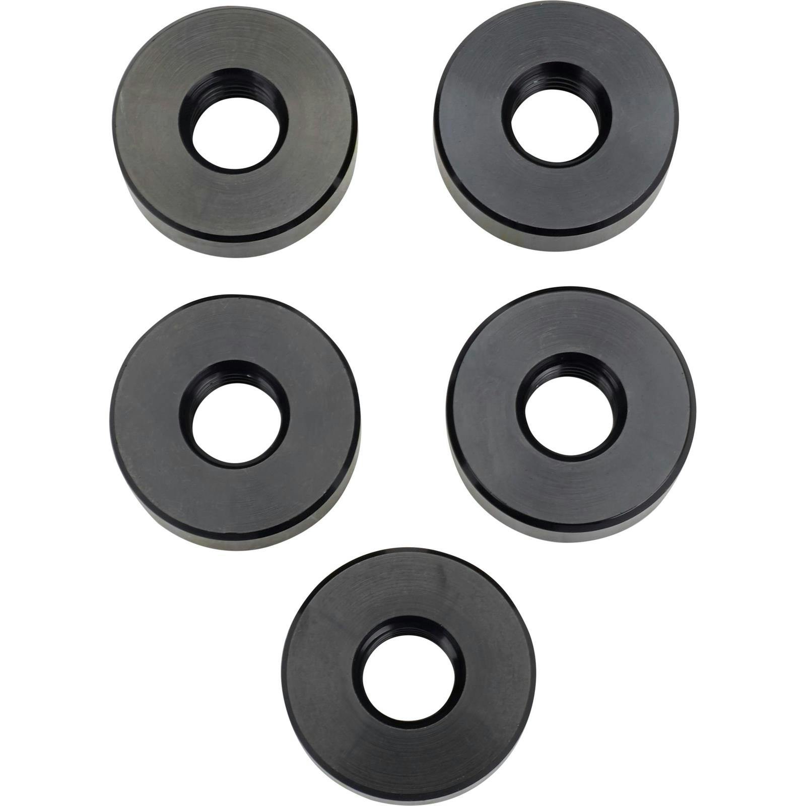 Aluminum Wide 5 Wheel Spacers, 1/2 Inch, Set/5