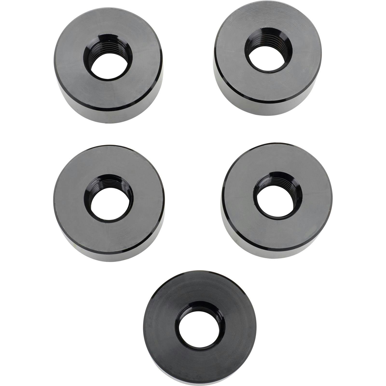 Aluminum Wide 5 Wheel Spacers, 3/4 Inch, Set/5