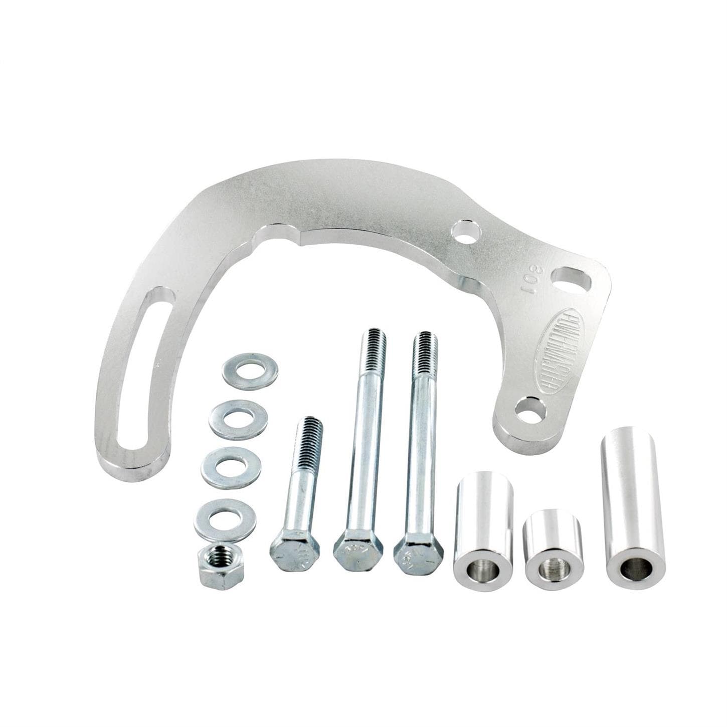 Powermaster 801 High Mount Alternator Bracket, Small Block Chevy