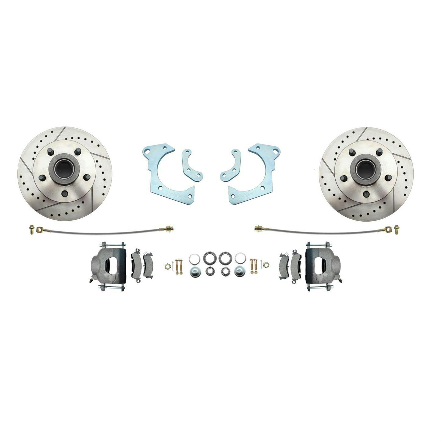 Speedway 11 in. Disc Brake Conv. Kit for Fullsize Chevy Cars 1965-68