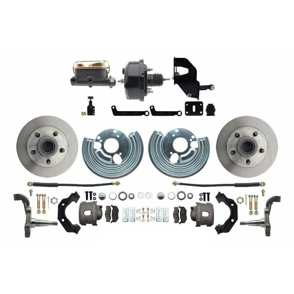 Speedway 1962-1972 Mopar A Body Power Disc Brake Kit (5x4.5 BP)
