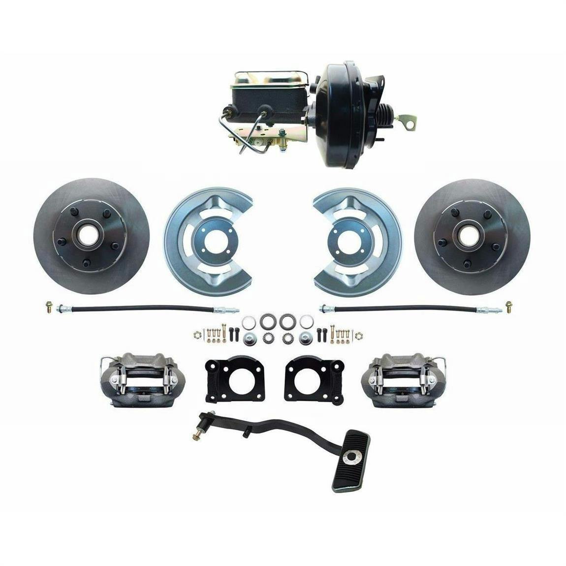 1967-69 Mustang/Cougar OE Style Power Disc Brake Conv. Kit
