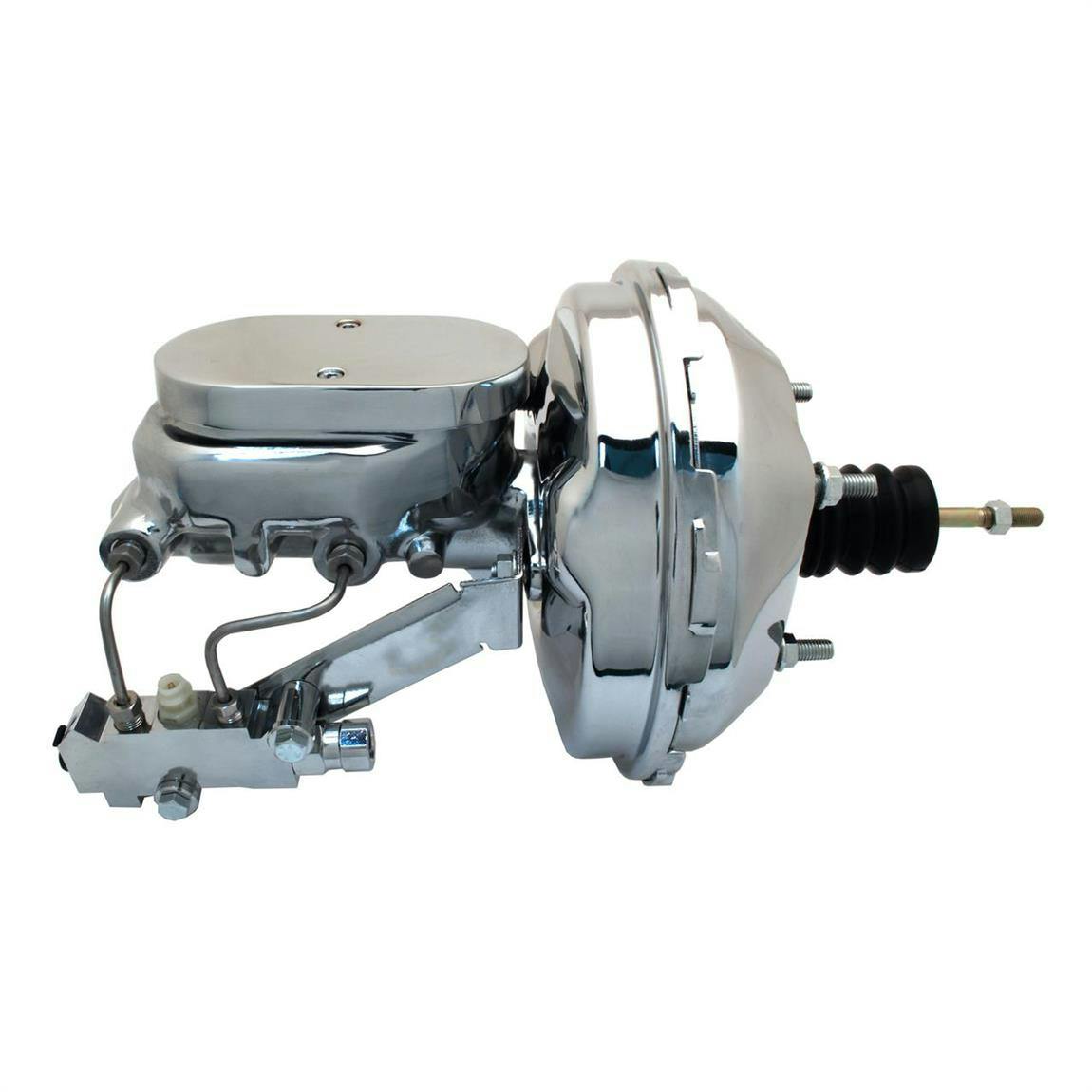 64-72 GM A/F/X Body 9 Inch Chrome Power Brake Booster Conv Kit