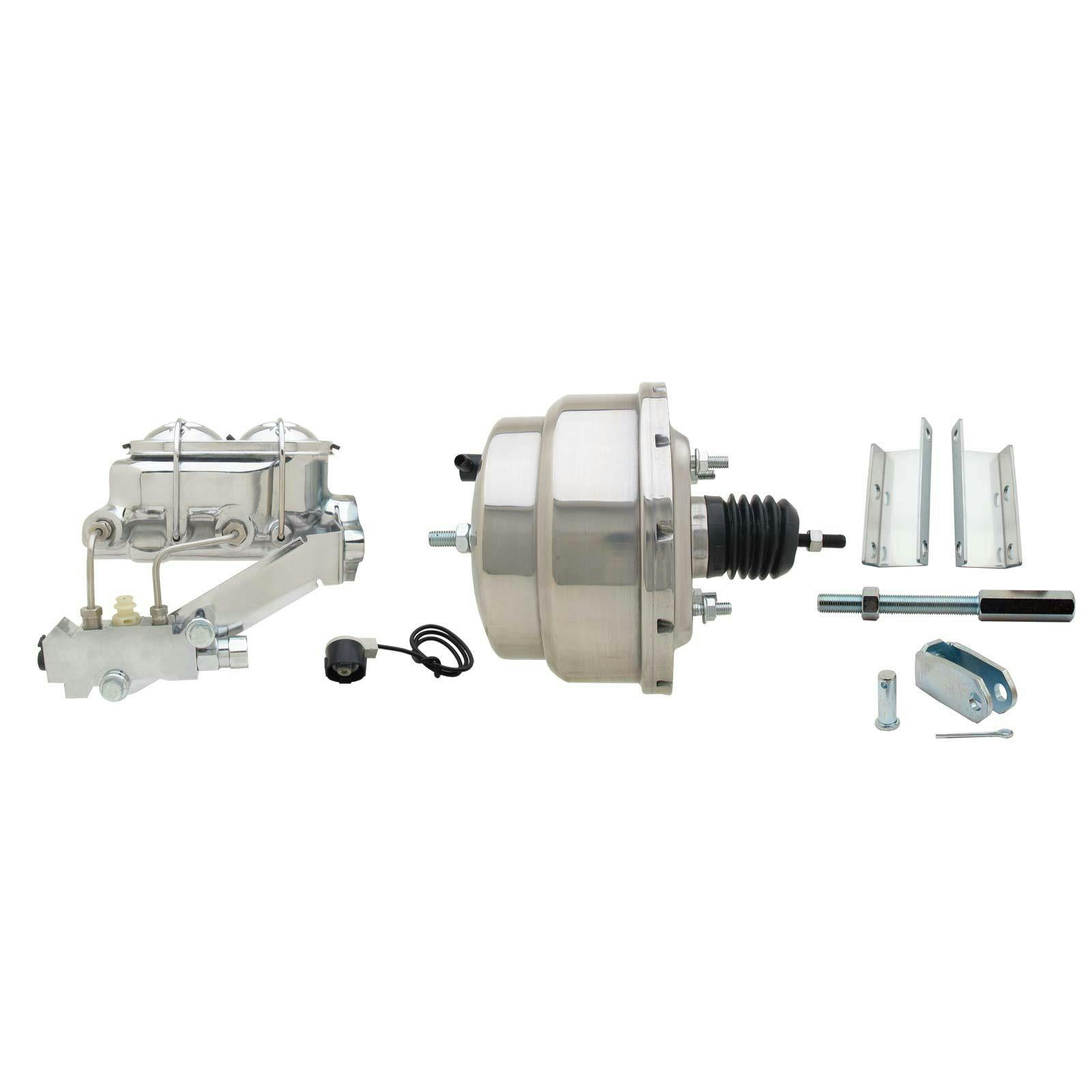 55-57 Fullsize Chevy Brake Booster Kit, 1-1/8 In Bore, SS