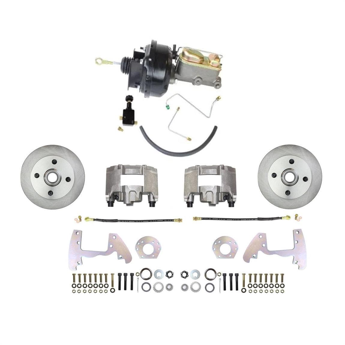 1964-66 Mustang 6 Cyl. Disc Brake Conversion Kit Booster & M/C