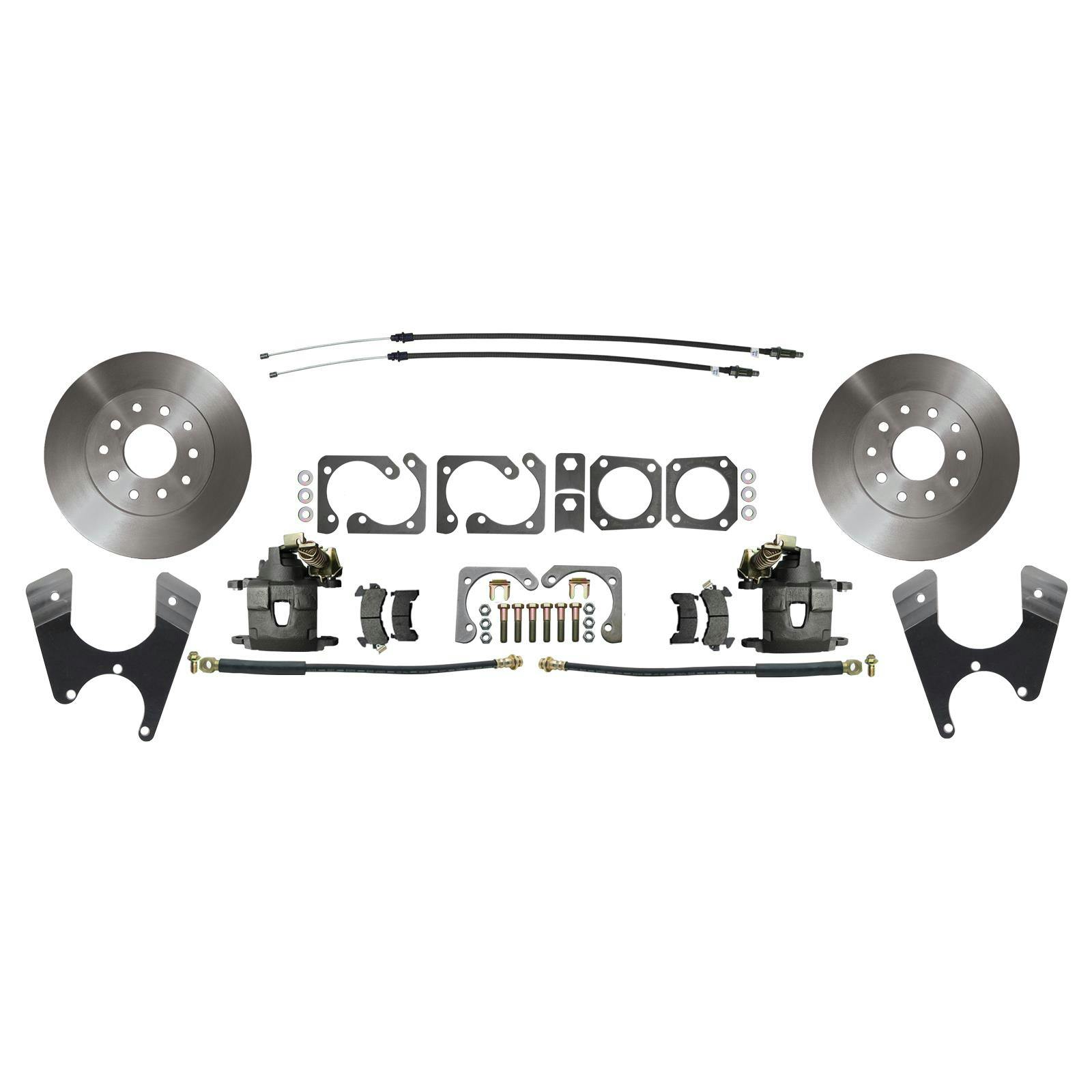 Speedway Rear Disc Brake Standard Kit, 64-72 GM A-Body
