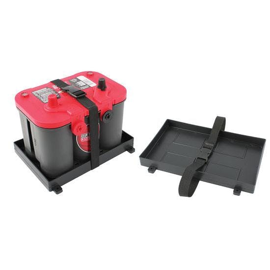 Plastic Battery Hold Down Tray, 11-1/4 x 7-1/4 Inch