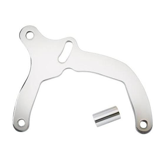 Big Block Chevy Lower Alternator Bracket, Chrome