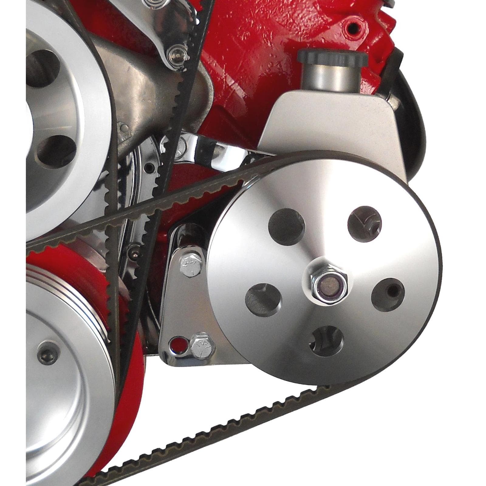 Bills Hot Rod Co. 500 Series BB Power Steering Bracket, Long