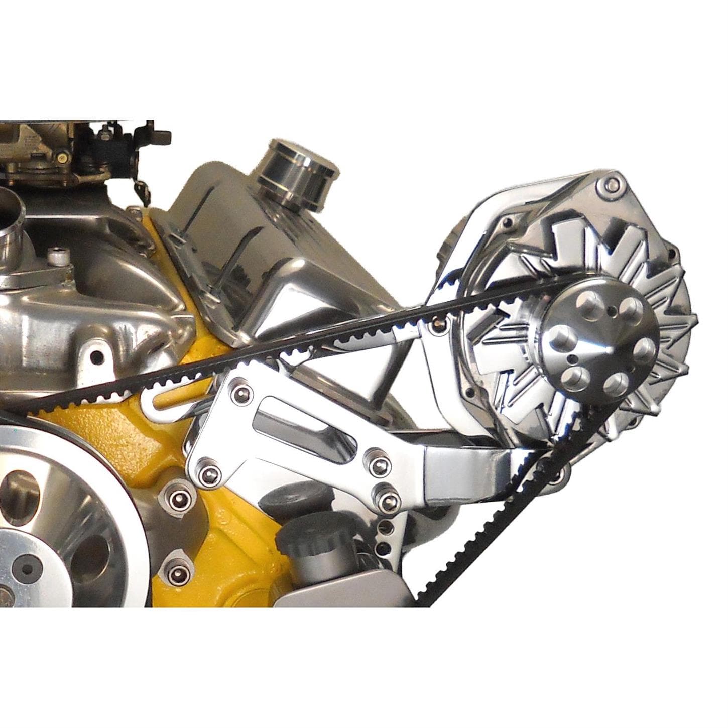 Bills Hot Rod Co. 1100 Series SBC Side Mount Alternator Bracket, Long