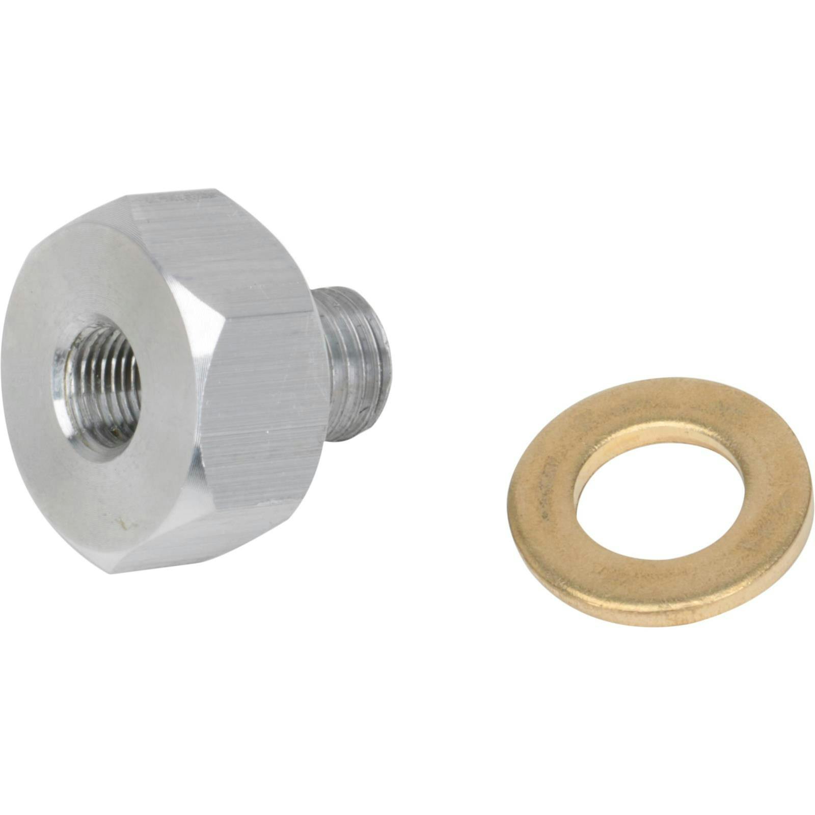 LS Swap Temp Gauge Sender Adapter Fitting, 12MM x 1/8NPT, Short