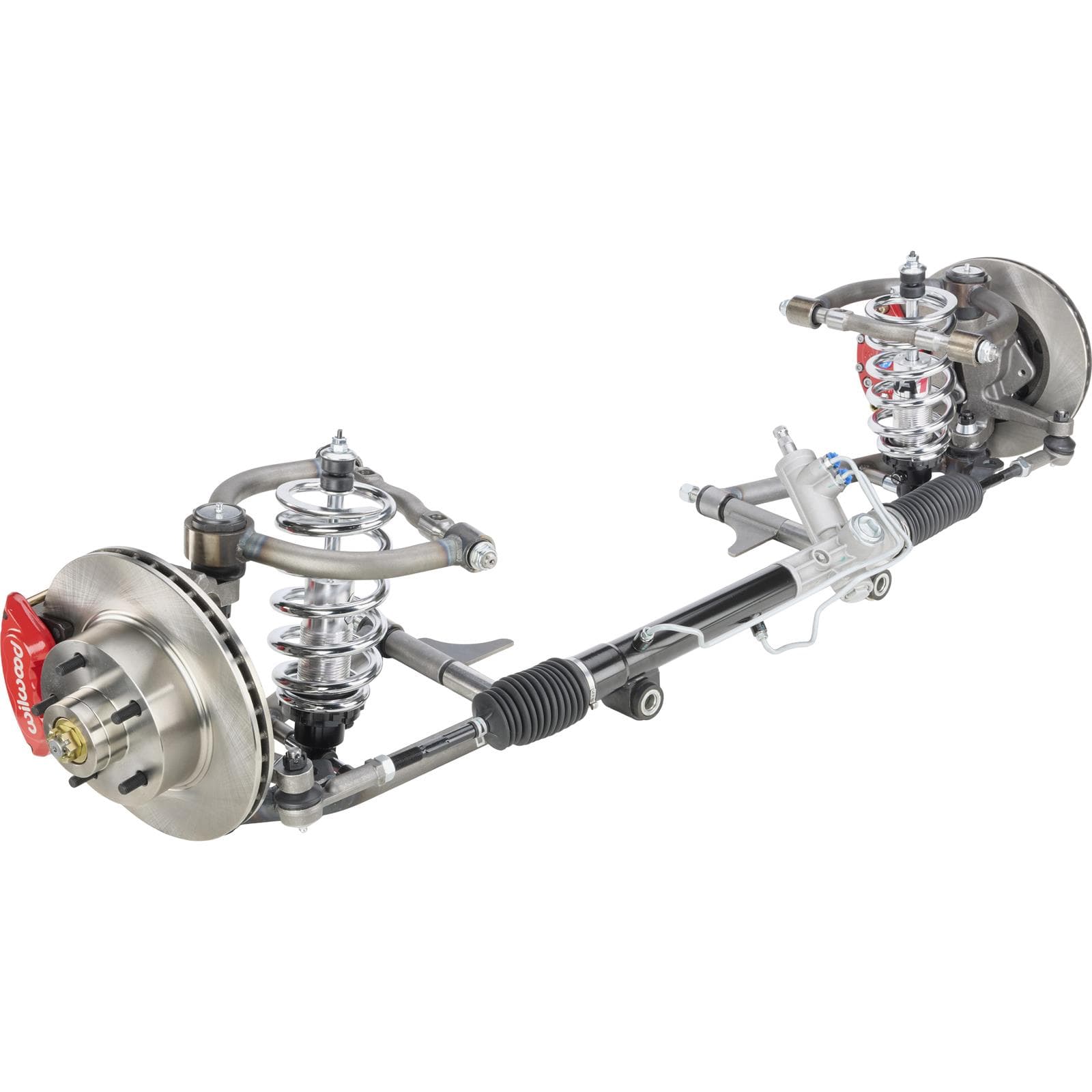 Mustang II IFS Control Arm Kit Drop Splindles W/ Wilwood Calipers