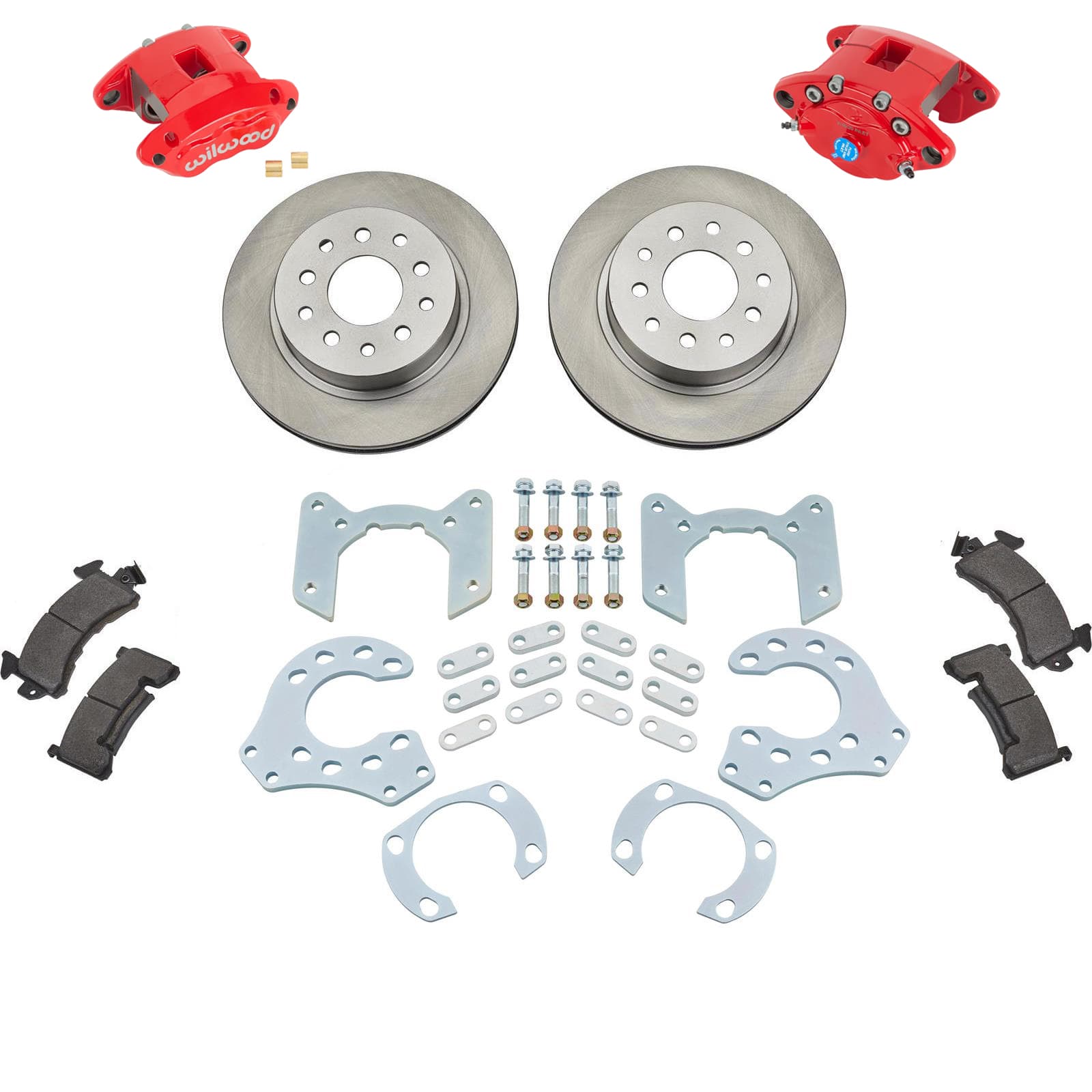 Ford 9" Bolt-On Disc Brake Kit W/ Wilwood Calipers