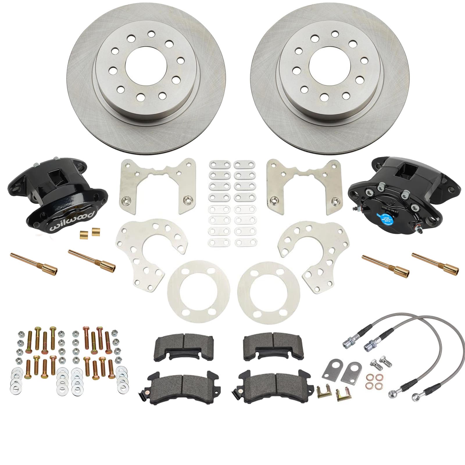 Ford 9" Brake Kit and SS Line W/ Wilwood Calipers