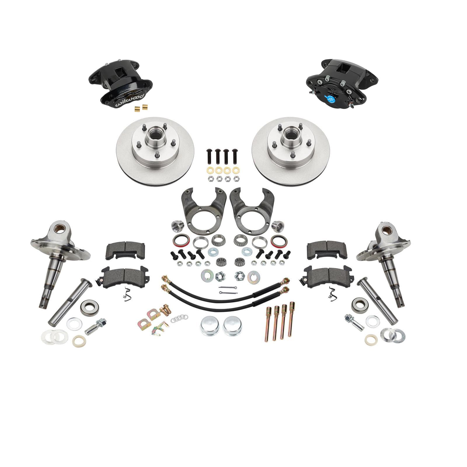 Early Ford Disc Brake Kit GM W/ Wilwood Calipers