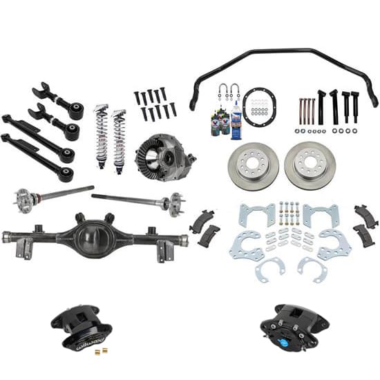 64-66 GM A-Body 9 In. Disc Brake Kit W/ Wilwood Calipers