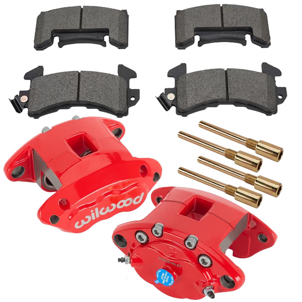 78-88 GM Wilwood D154 Brake Caliper Kit with BP-10 Pads