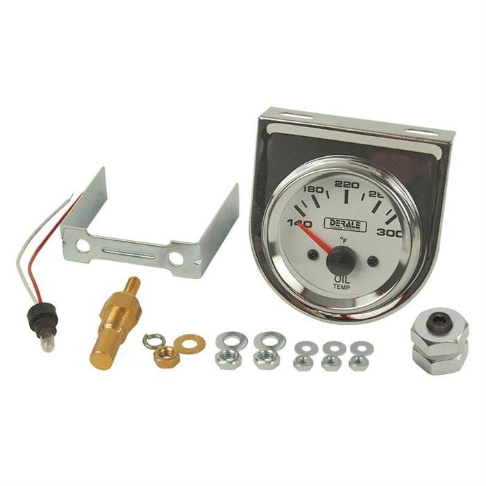 Derale 13009 Transmission/Oil Temperature Gauge Kit