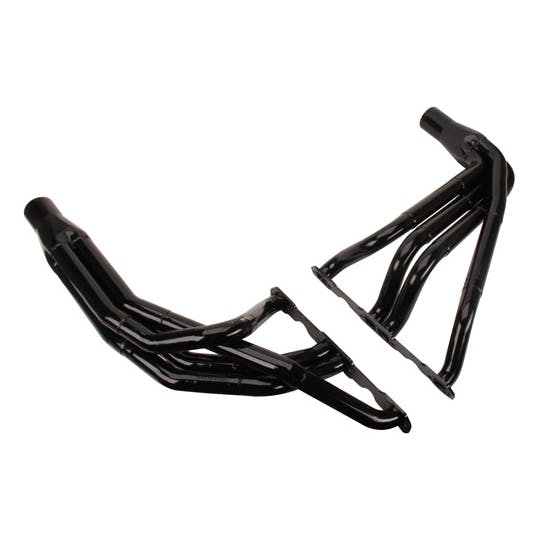 Schoenfeld 1101V3CM-3 Small Block Chevy Long Tube Headers, 3-Stepped