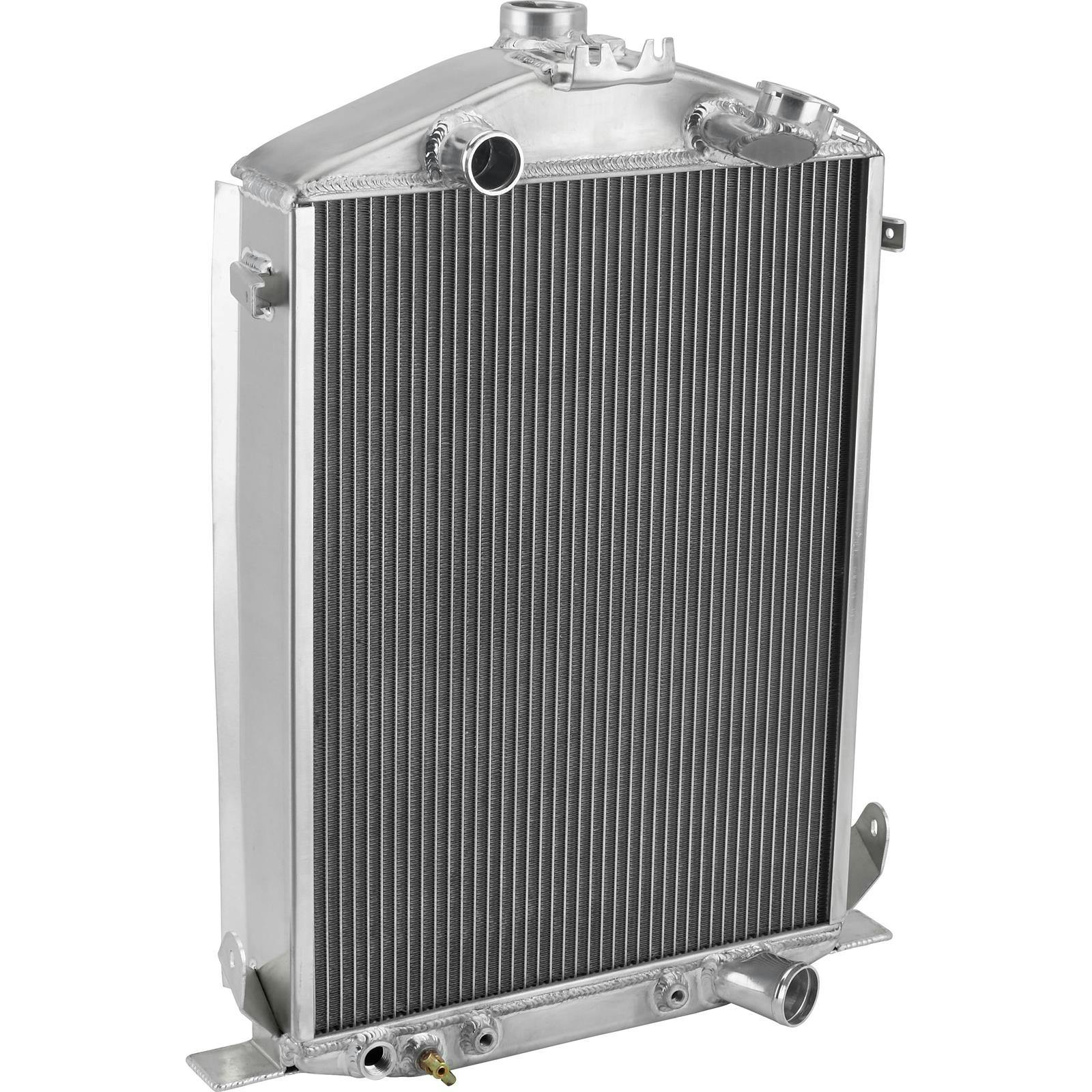 1932 Ford Aluminum Radiator, Chevy Engine, Stock Height