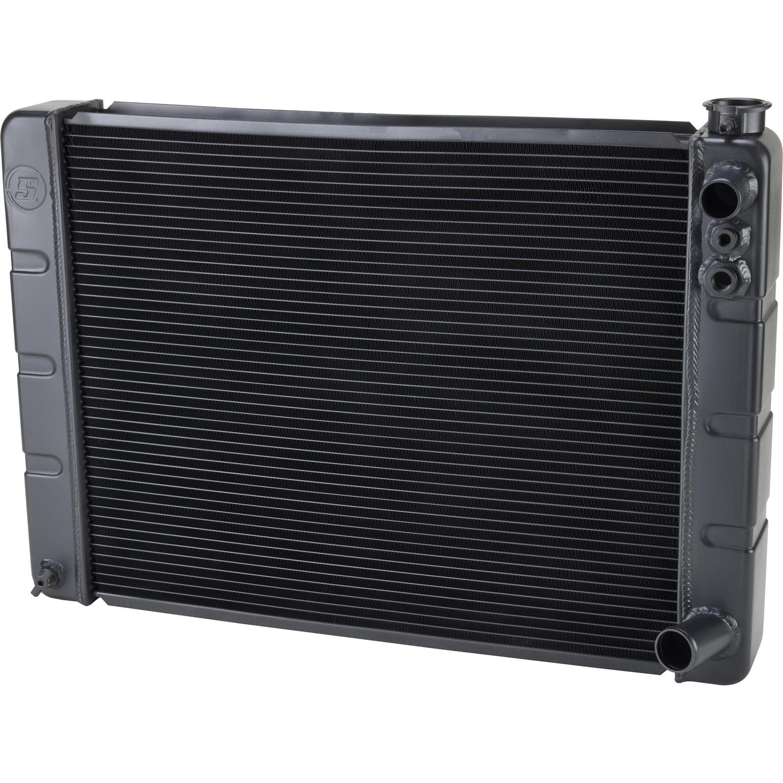 WindChill® LS Swap 3-Row Aluminum Radiator, 33x19, Black