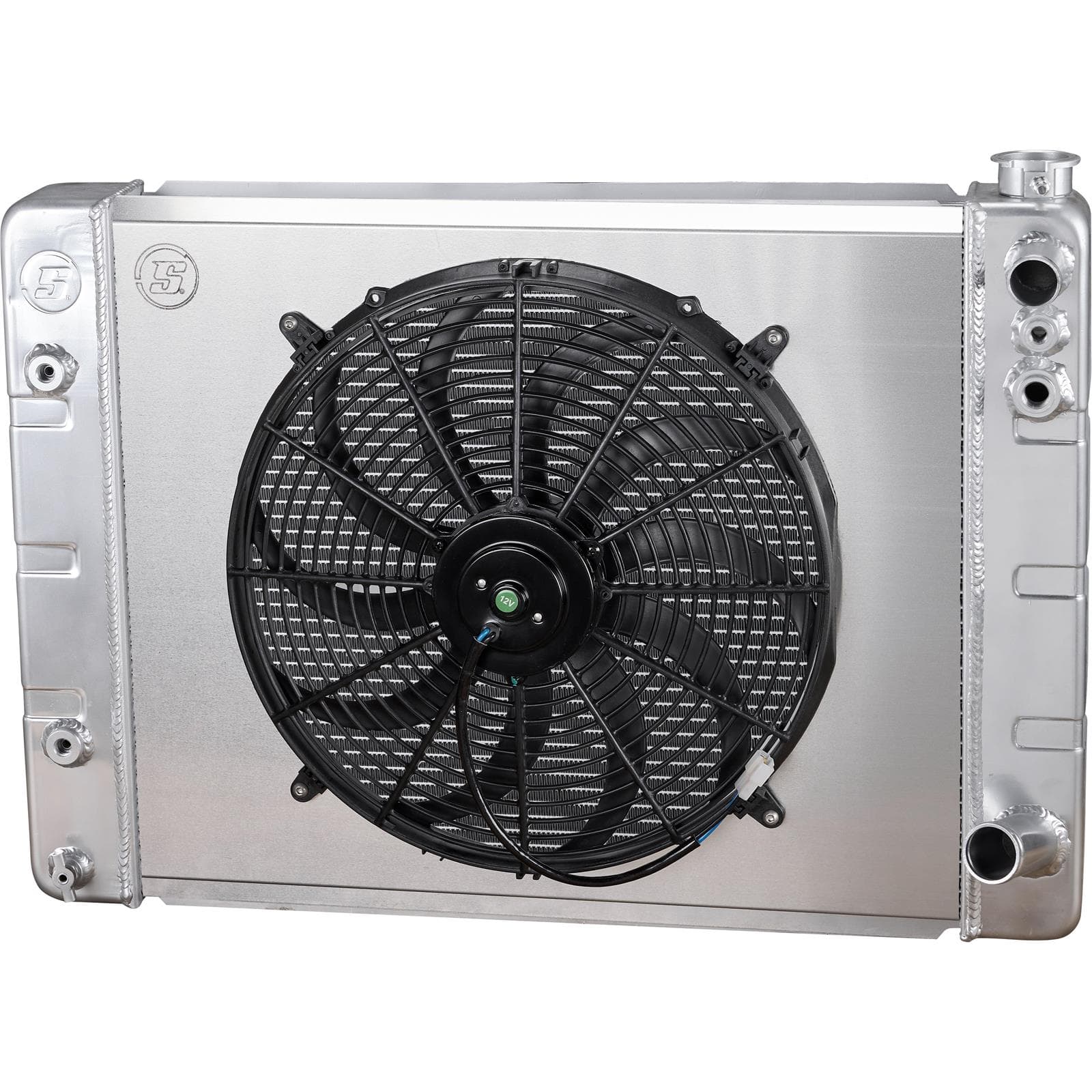 WindChillâ„¢ LS 3-Row Radiator w/ Transmission Cooler, Shroud/Fan