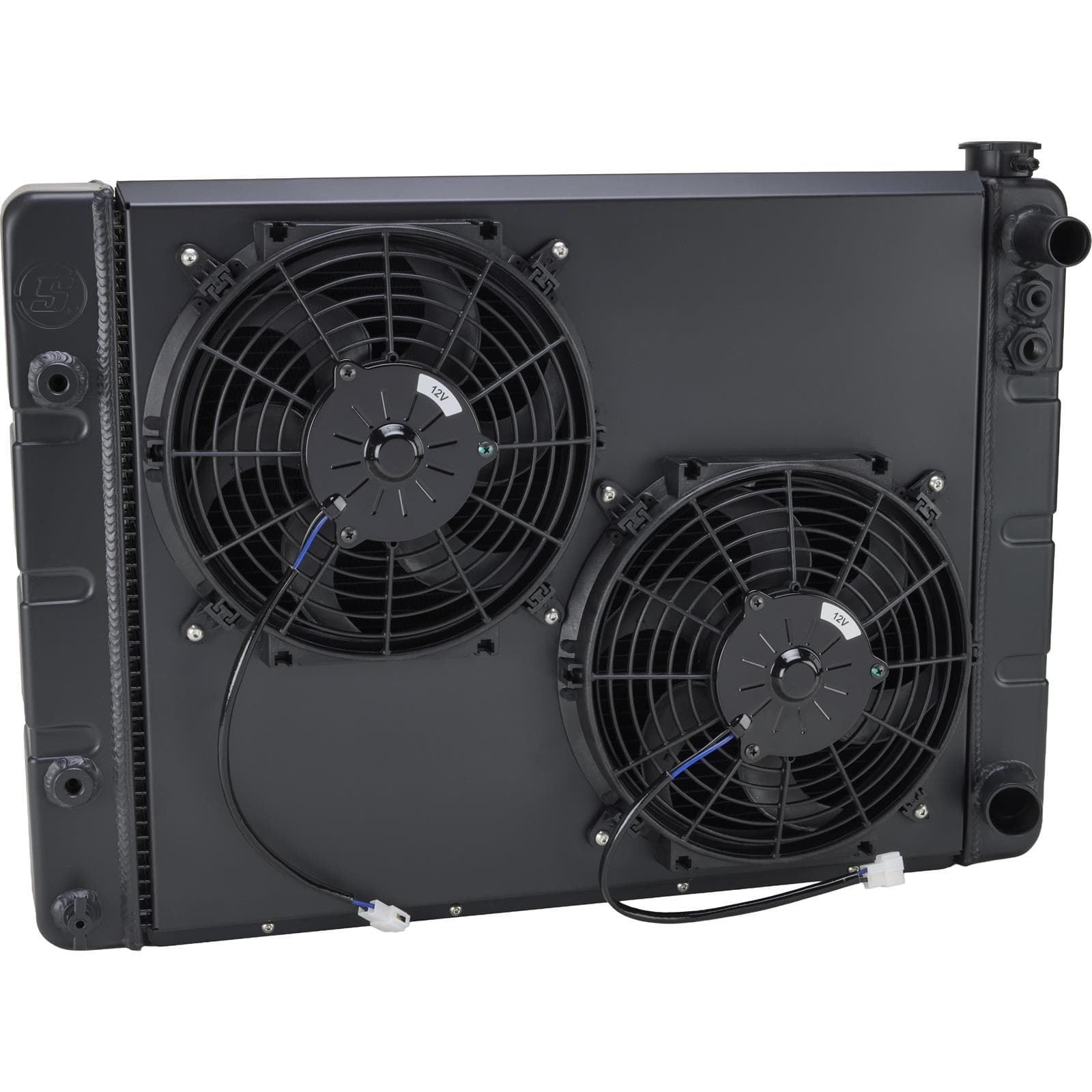 WindChill® LS Swap 3-Row Radiator, w/ Cooler/Fans/Shroud, 28x19