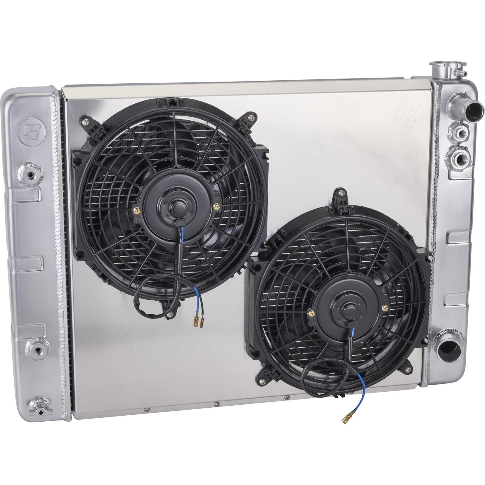 WindChillâ„¢ LS 3-Row Radiator w/ Trans Cooler, Shroud/2 Fan
